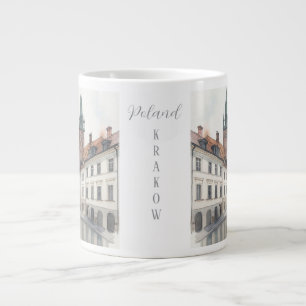Poland,Krakow, Historical Tourism Speciality Mug
