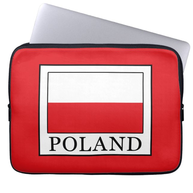 Poland Laptop Sleeve (Front)