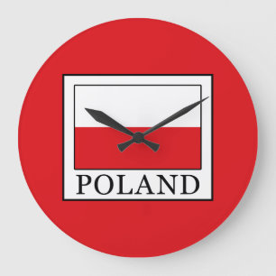 Poland Large Clock
