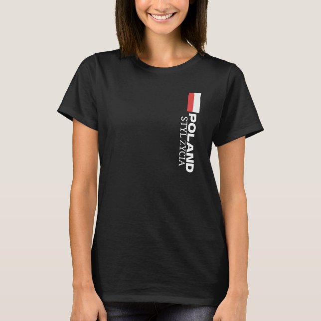 POLAND LIFESTYLE,WORLD,GIFT FOR HER,GIFT FOR HIM T-Shirt (Front)