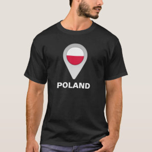 Poland Location Flag T-Shirt