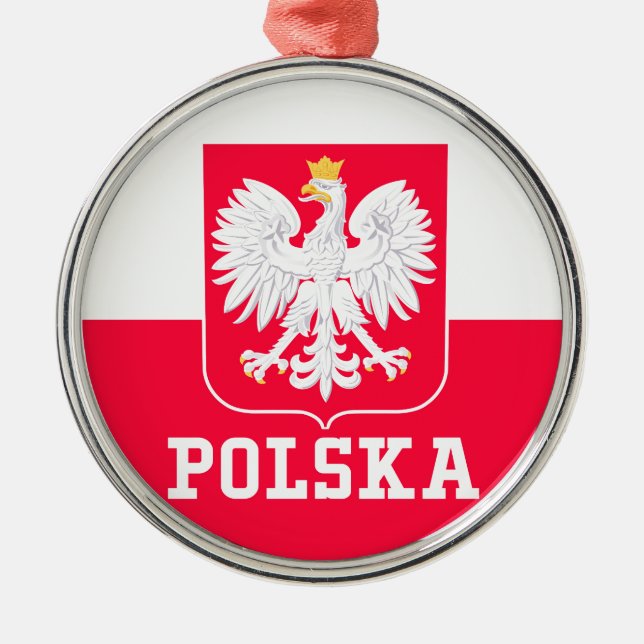 Poland Metal Tree Decoration (Front)