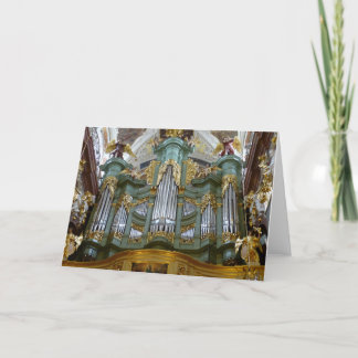 Poland Pipe Organ Card