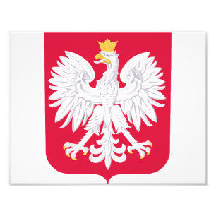 Poland Polish coat of arms Photo Print