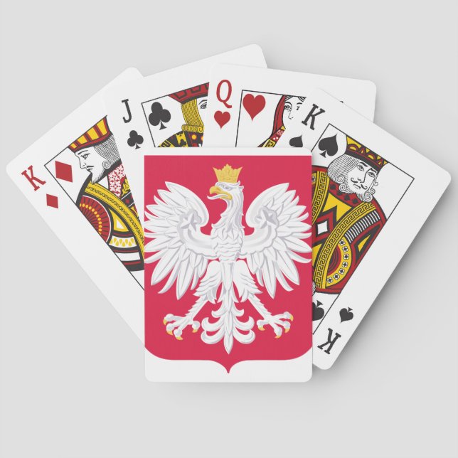 Poland Polish coat of arms Playing Cards (Back)