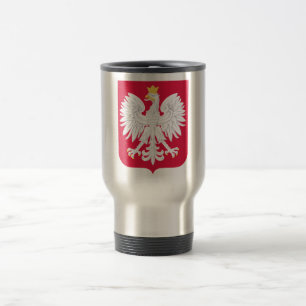 Poland Polish coat of arms Travel Mug