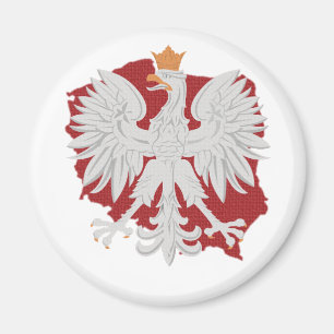 Poland Polish Eagle Magnet