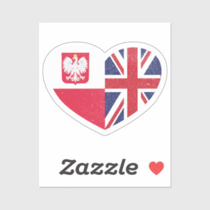 Poland Polish UK United Kingdom British Heart Love