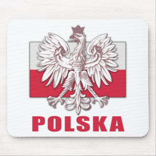 Poland Polska Coat of Arms Mouse Mat