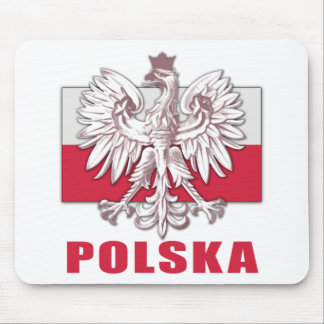 Poland Polska Coat of Arms Mouse Mat