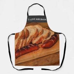 Poland Polska Polish Food Kielbasa Sausage Apron
