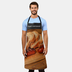 Poland Polska Polish Food Kielbasa Sausage Apron