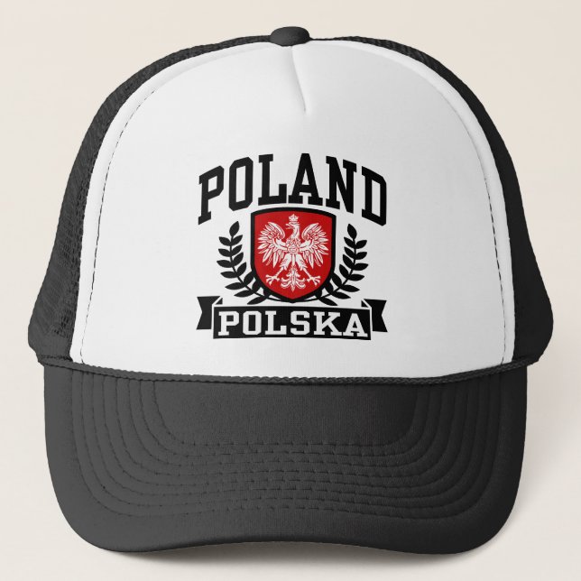 Poland Polska Trucker Hat (Front)