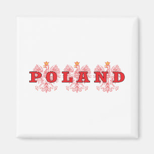 Poland Red Eagles Magnet