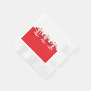 Poland Red Eagles Napkin