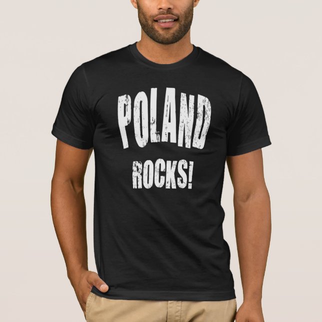 Poland Rocks! T-Shirt (Front)