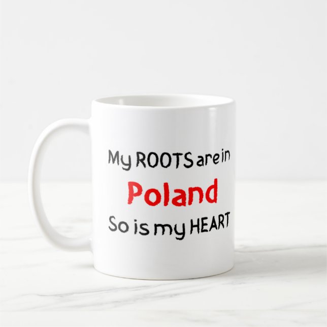 poland roots coffee mug (Left)