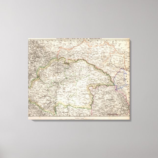 Poland, Slovakia Canvas Print (Front)