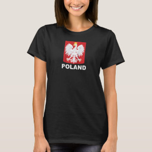 Poland T Shirt Polish Eagle Polish Polska Raglan B
