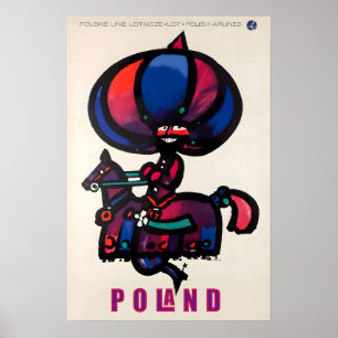 Poland Travel Poster Polish Art Print 