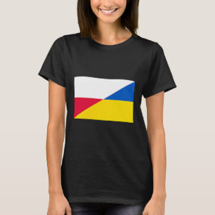 Poland Ukraine Flag Support Friendship Neighbor 1 T-Shirt
