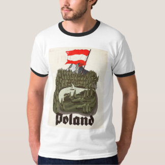 Poland Vintage Travel Poster T-Shirt