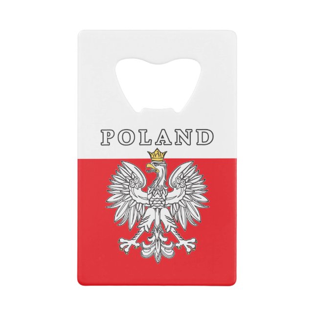 Poland With Polish Eagle (Front)