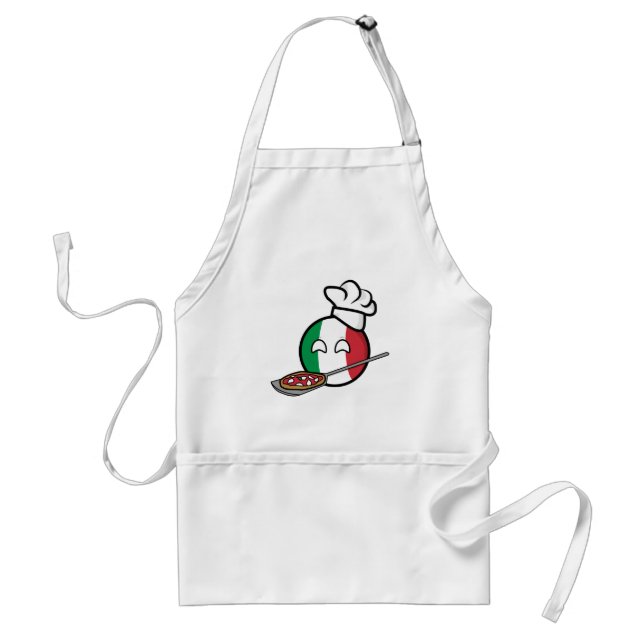 Polandball - Italyball making pizza Standard Apron (Front)