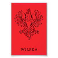 Poland's White Eagle Contemporary State Emblem