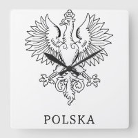 Poland's White Eagle Contemporary State Emblem