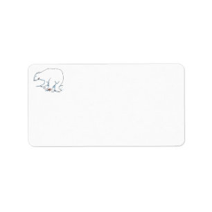 Polar Bear address labels