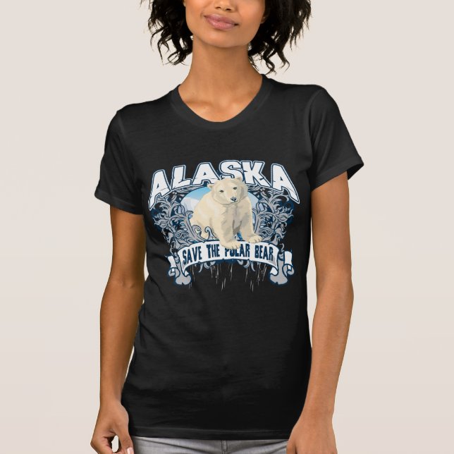 Polar Bear Alaska T-Shirt (Front)