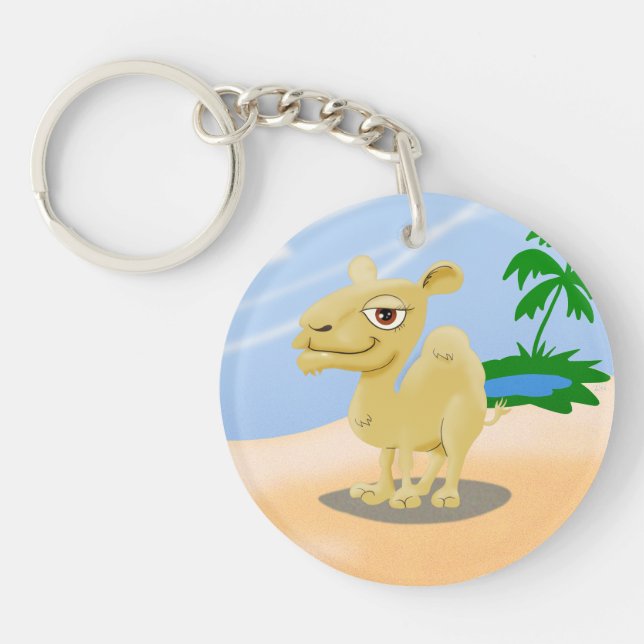 Polar Bear and Camel Keychain (Front)