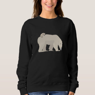 Polar Bear and Cub Sweatshirt