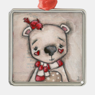 Polar Bear and Friend - Ornament
