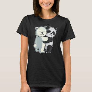 Polar Bear And Panda Cute Animals For Women Animal T-Shirt