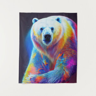 Polar Bear Animal Discovery Adventure Nature Tapestry