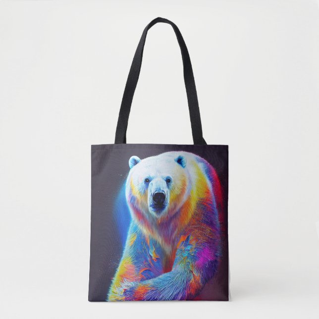 Polar Bear  Animal Discovery Adventure Nature  Tote Bag (Front)