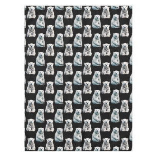 Polar Bear Animal Pattern Design  Tablecloth