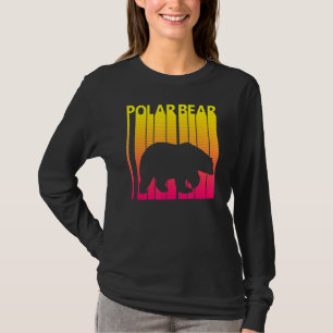 Polar Bear Animal Retro Costume T-Shirt