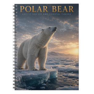 Polar Bear Arctic Sea Ice ANIMALS Notebook
