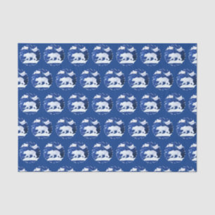 Polar Bear "Art by Kids" Tissue Paper