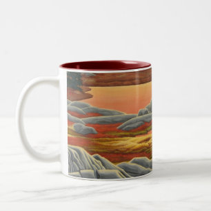 Polar Bear Art Coffee Mug Wildlife Art Bear Cup