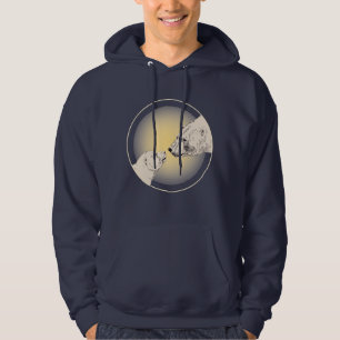 Polar Bear Art Hoodie Baby Bear Hoodie