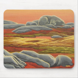 Polar Bear Art Mousepad Stylish Wildlife Mousepad