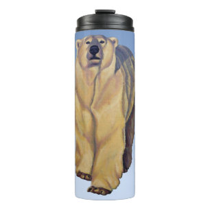 Polar Bear Art Tumbler Mug Bear Drinkware & Gifts