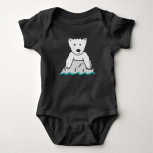 Polar Bear Baby Bodysuit