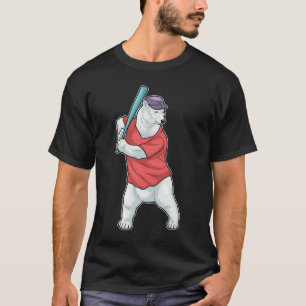 Polar bear Baseball Baseball bat T-Shirt