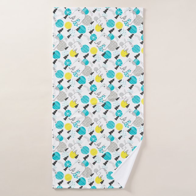 Polar bear bath towel (Bath Towel)