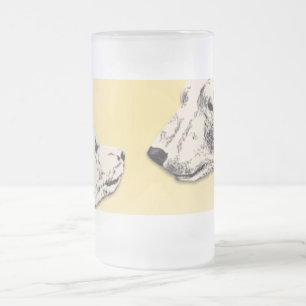 Polar Bear Beer Glasses Bear Mugs Wildlife Art Cup